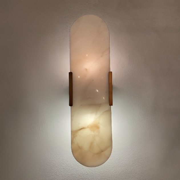 Oblong Marble Wall Light - Ultra Design- The Mob Collective