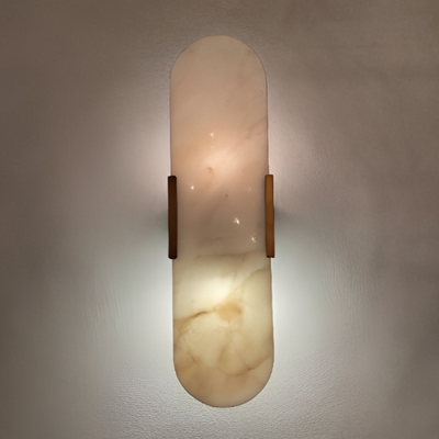 Oblong Marble Wall Light - Ultra Design- The Mob Collective