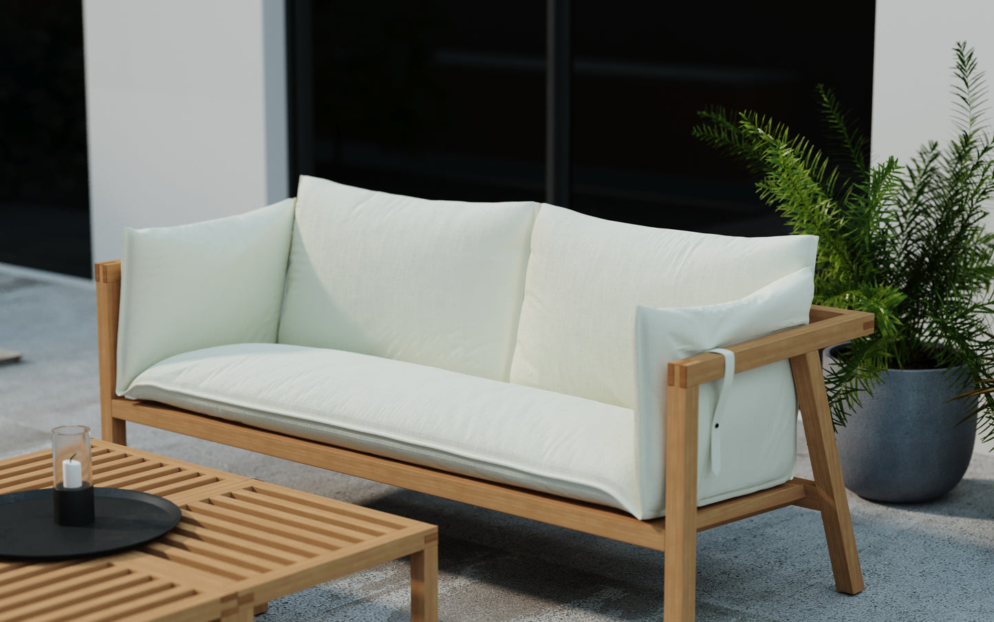 Madeira Two Seat Sofa - Ark Design- The Mob Collective