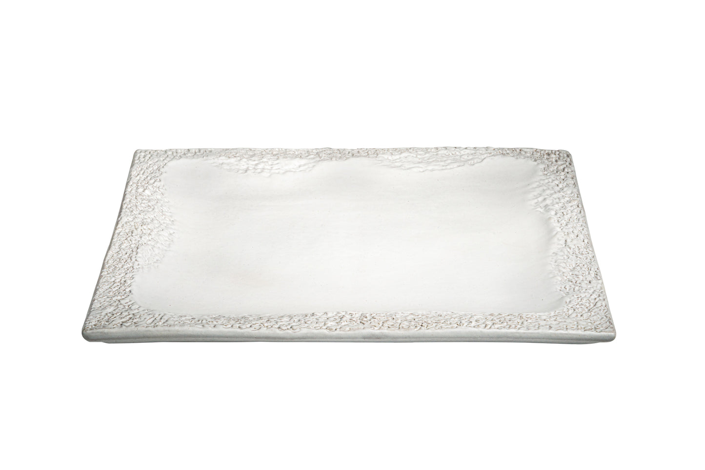 Coral Squared Serving Platter - ABRA CADABRA- The Mob Collective