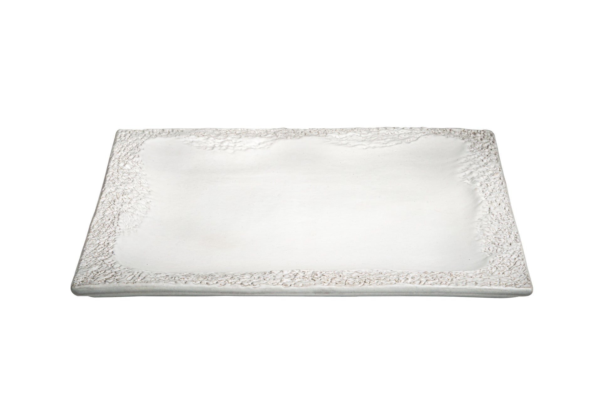 Coral Squared Serving Platter - ABRA CADABRA- The Mob Collective