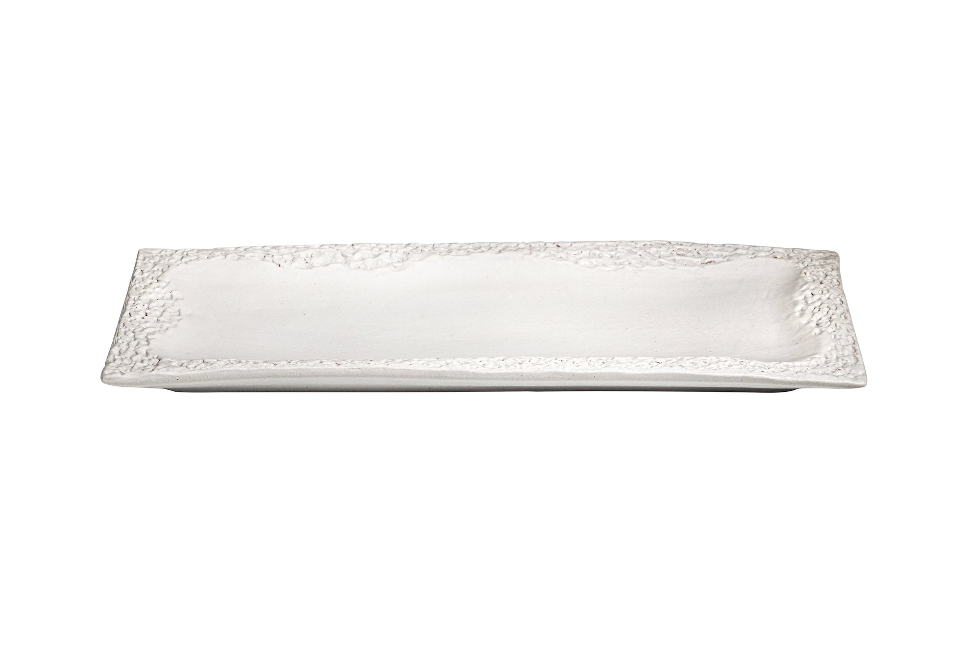 Coral Rectangular Serving Platter - ABRA CADABRA- The Mob Collective