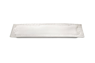 Coral Rectangular Serving Platter - ABRA CADABRA- The Mob Collective