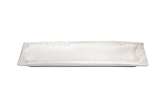 Coral Rectangular Serving Platter - ABRA CADABRA- The Mob Collective