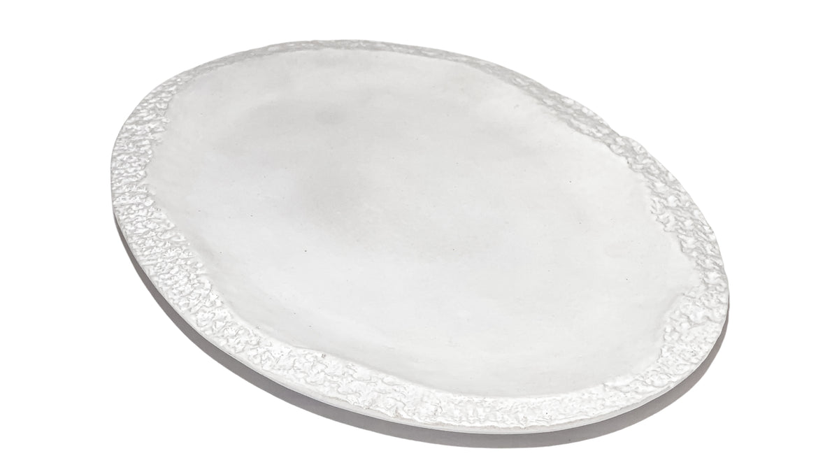 Coral Oval Serving Platter - ABRA CADABRA- The Mob Collective