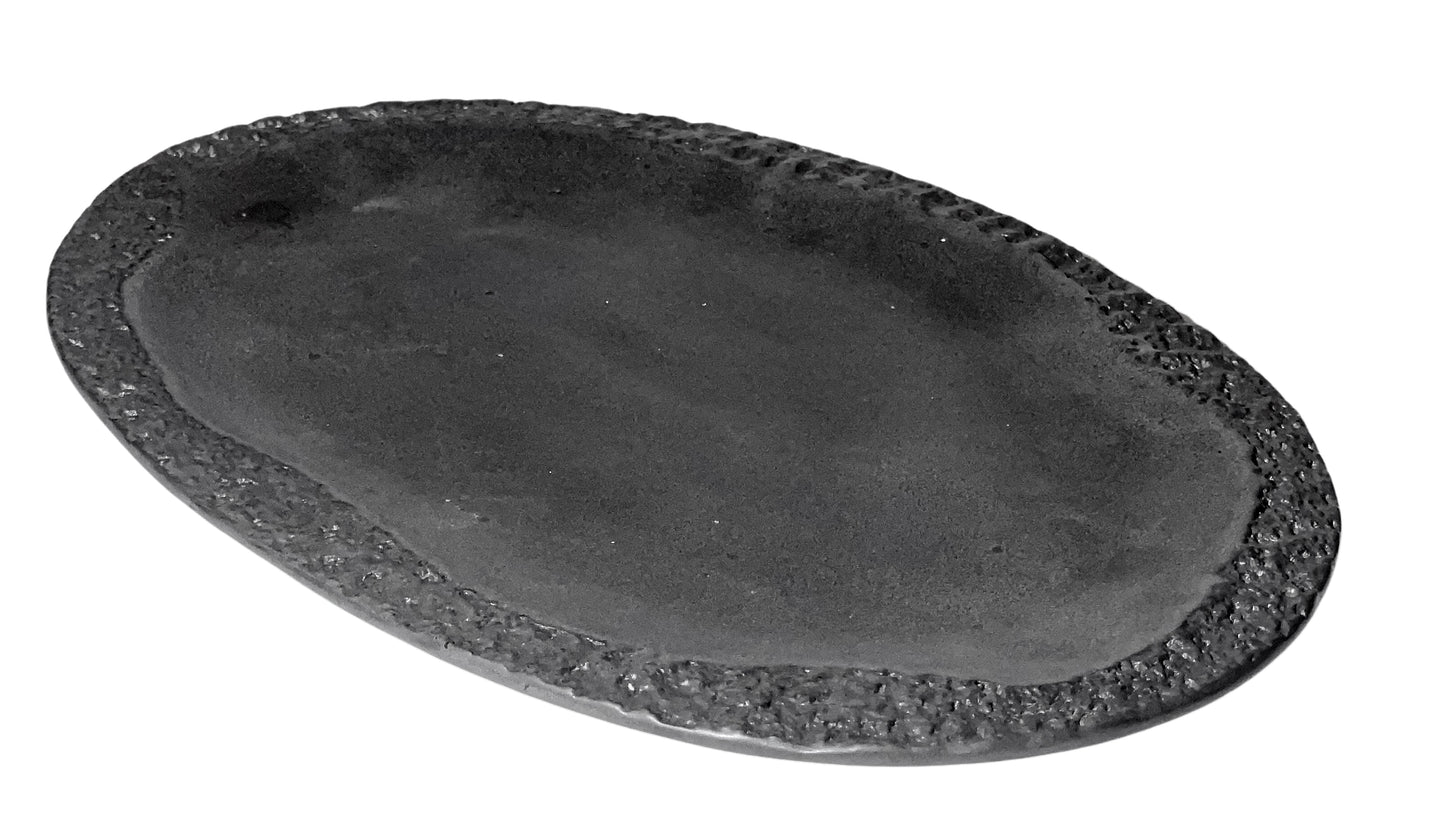 Coral Oval Serving Platter - ABRA CADABRA- The Mob Collective