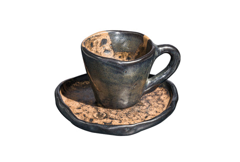 Caves Night Sky Cappuccino Cup - ABRA CADABRA- The Mob Collective