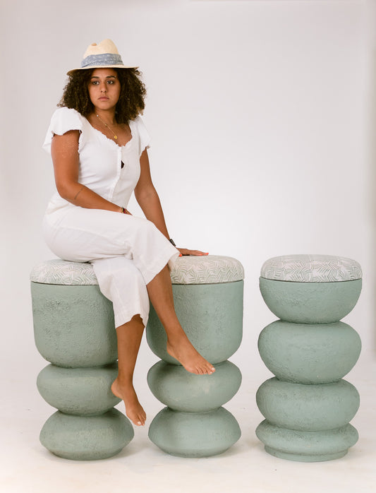 The Sleek Sassy Bar Stool - August- The Mob Collective