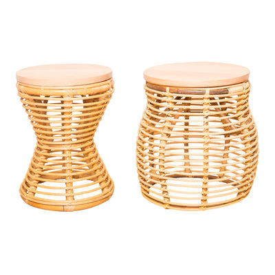 Bamboo Side Table - SNUG- The Mob Collective