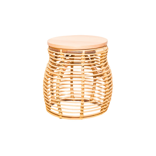 Bamboo Side Table - SNUG- The Mob Collective