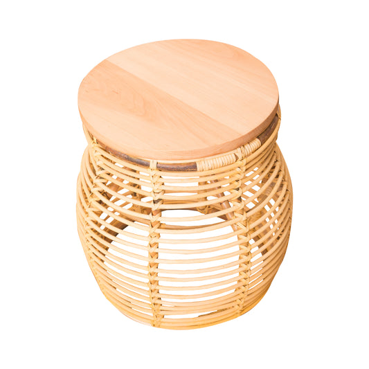 Bamboo Side Table - SNUG- The Mob Collective