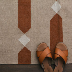 Bricks Rug - Kiliim- The Mob Collective