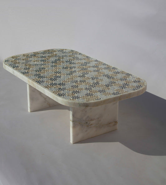 In Full Bloom Coffee Table - Cairo Stone Studio- The Mob Collective