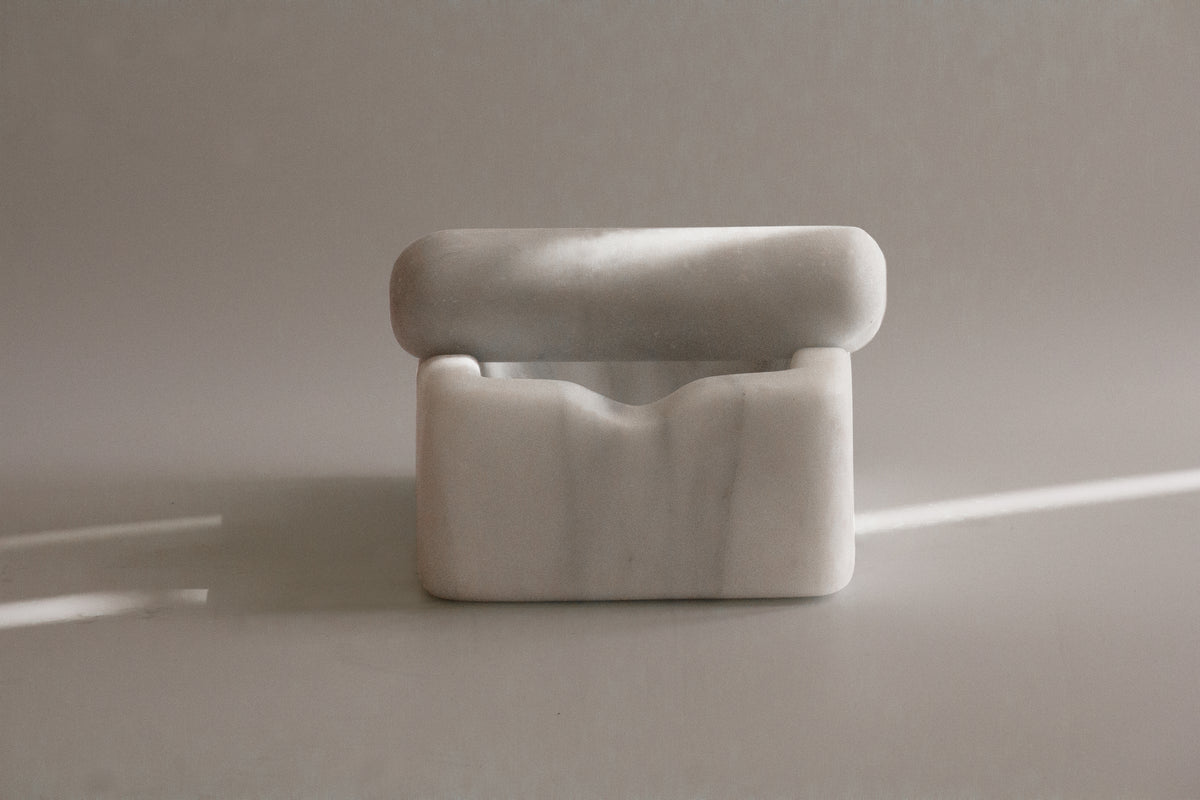 Square Mortar And Pestle - Cairo Stone Studio- The Mob Collective
