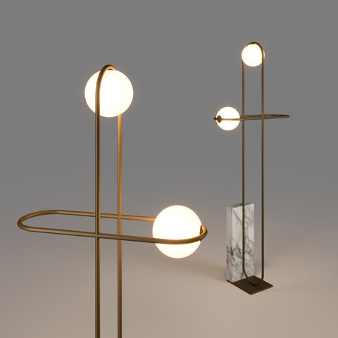 Sanremo Floor lamp - Aurea- The Mob Collective