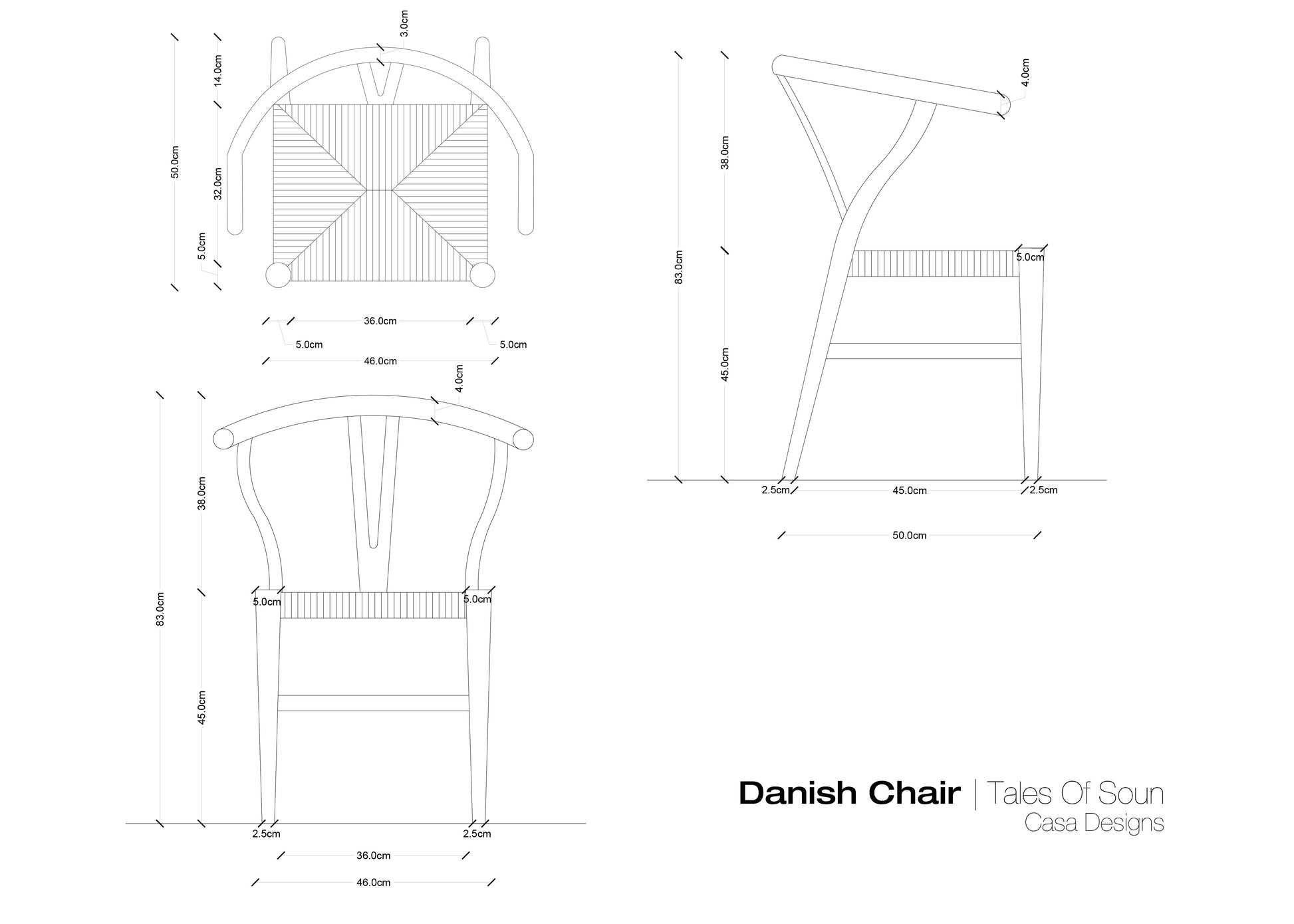 Danish Chair - CASA Designs- The Mob Collective