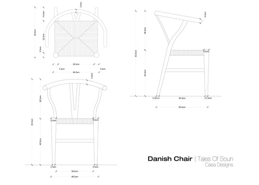Danish Chair - CASA Designs- The Mob Collective