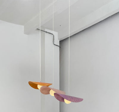 Cloud Chandelier - Shell Homage- The Mob Collective