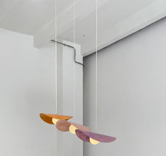 Cloud Chandelier - Shell Homage- The Mob Collective