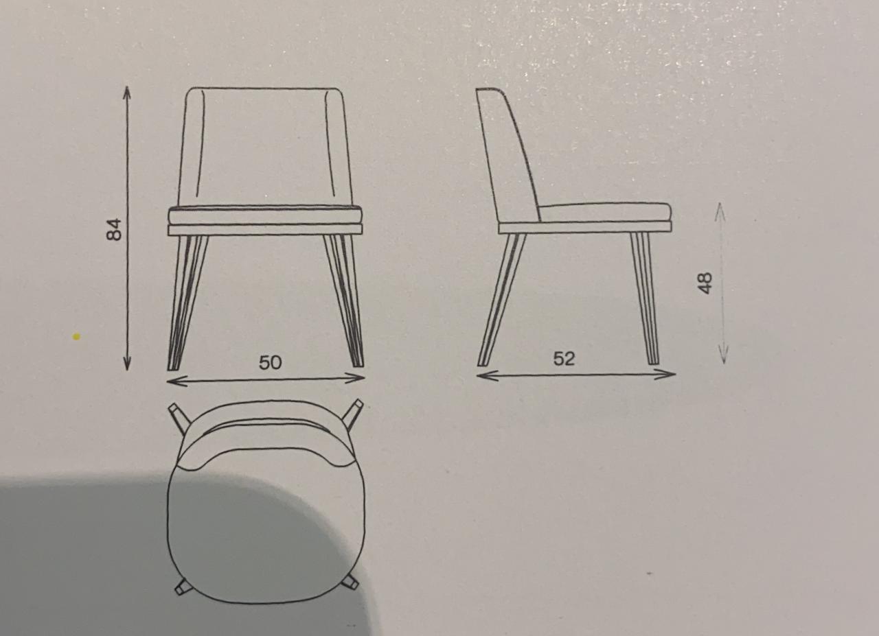 Bellagio Dining Chair - Aurea- The Mob Collective
