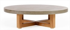 Solid Rounded Coffee Table - TOUTOUNGI- The Mob Collective