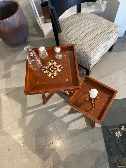 Qijmas Side Table - NAIA Designs- The Mob Collective