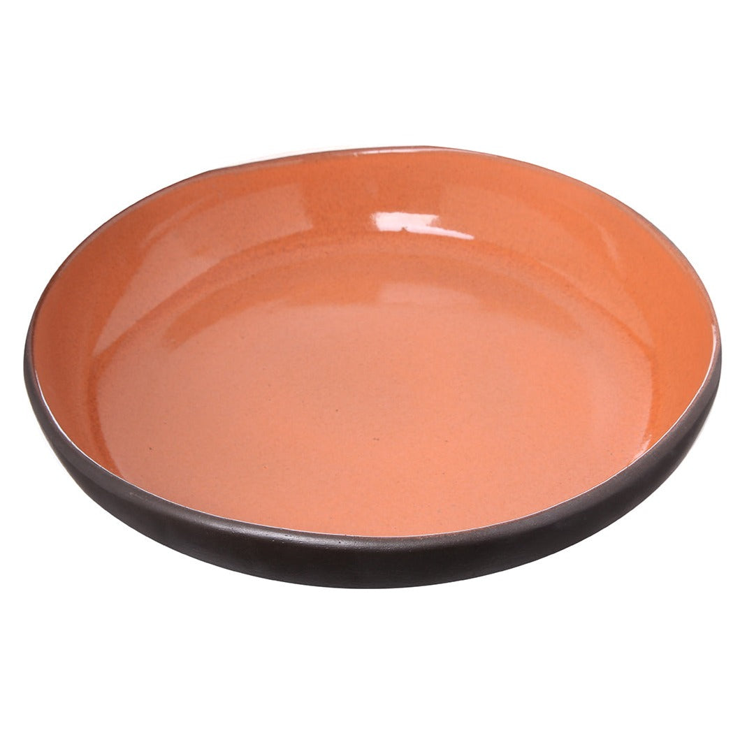 Form Orange Round Serving Platter - ABRA CADABRA- The Mob Collective