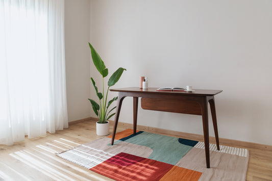 Temple Rug - Kiliim- The Mob Collective