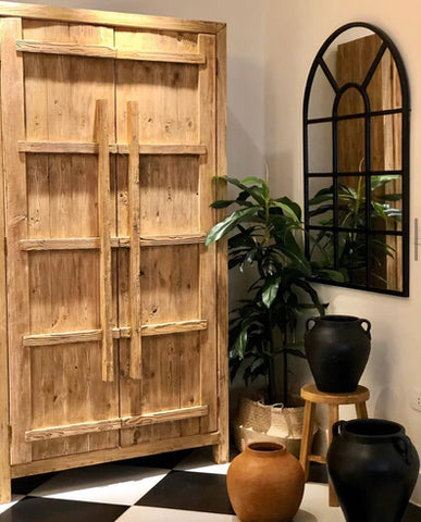Large Rustic Cabinet - THE SPRING PROJECT- The Mob Collective