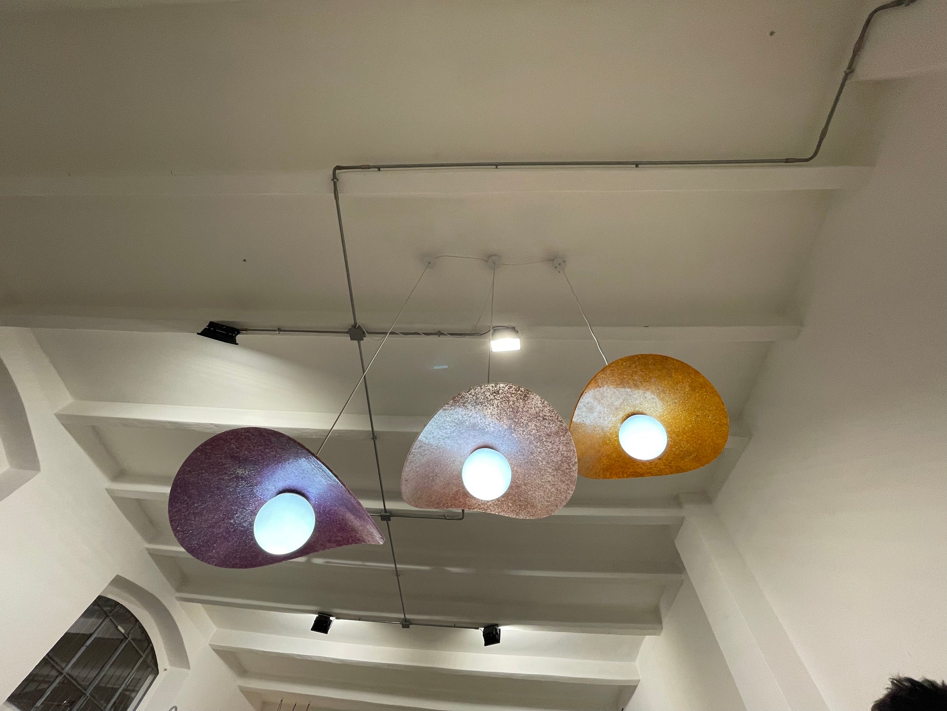 Cloud Chandelier - Shell Homage- The Mob Collective