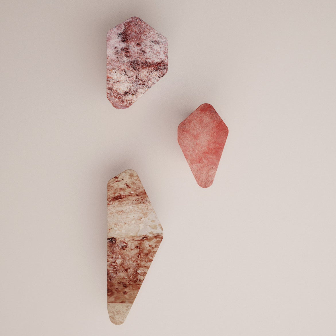 Pebble Hangers - Shell Homage- The Mob Collective