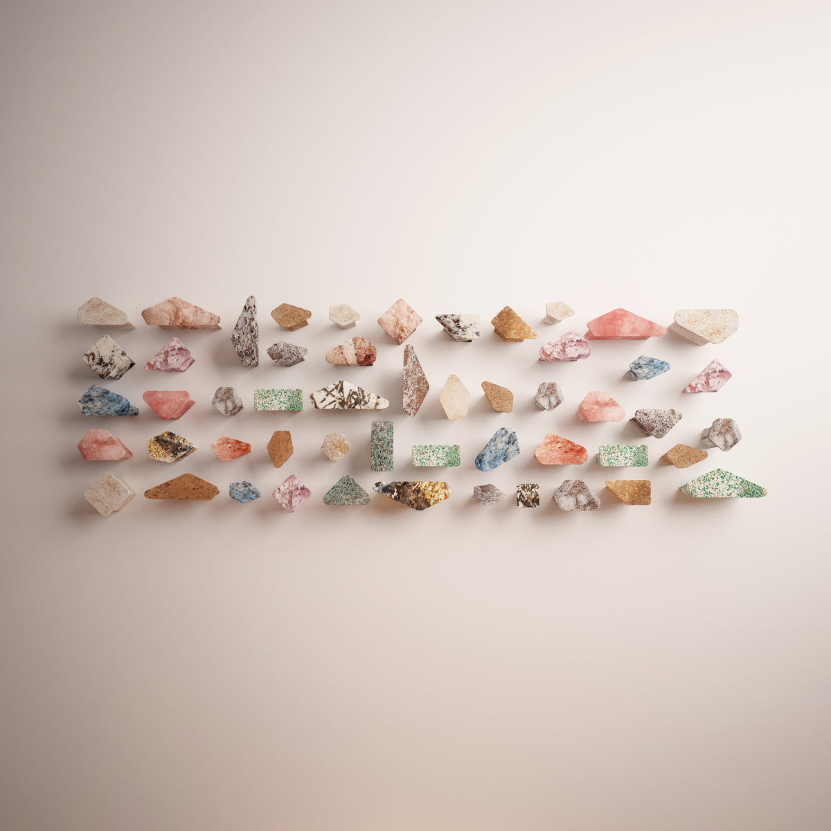 Pebble Hangers - Shell Homage- The Mob Collective