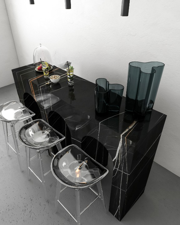 Saint Laurent Marble Bar