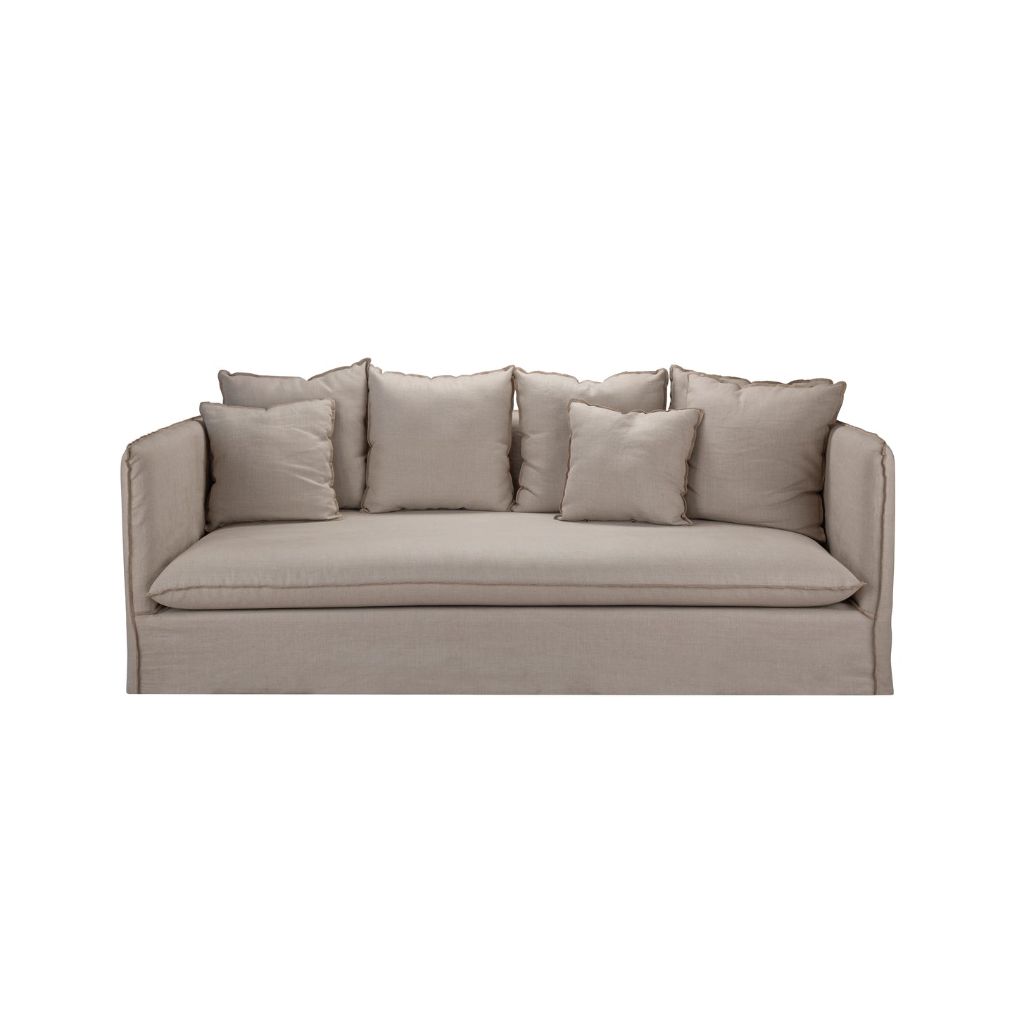 Rustic Slip-On Sofa - Shewekar- The Mob Collective