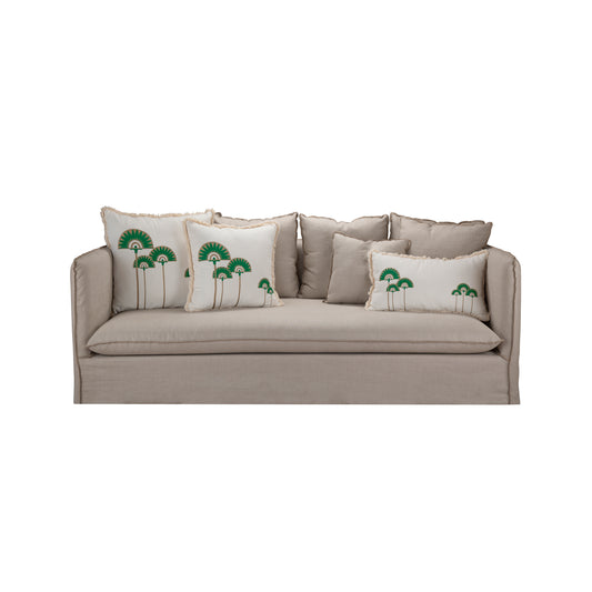 Rustic Slip-On Sofa - Shewekar- The Mob Collective