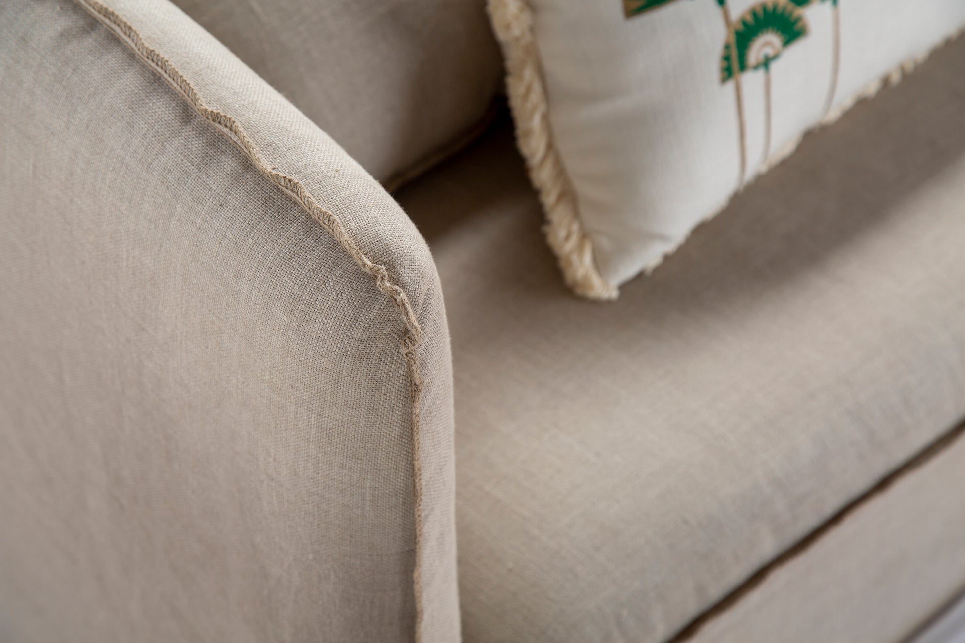 Rustic Slip-On Sofa - Shewekar- The Mob Collective