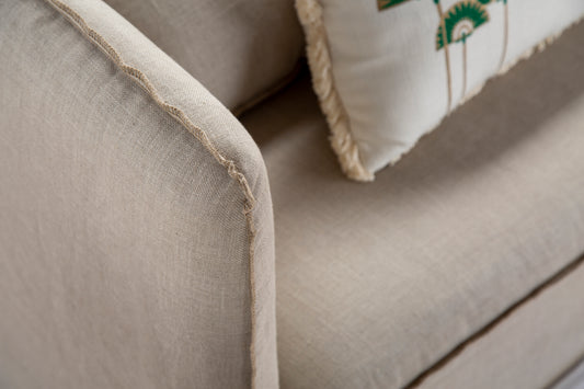 Rustic Slip-On Sofa - Shewekar- The Mob Collective