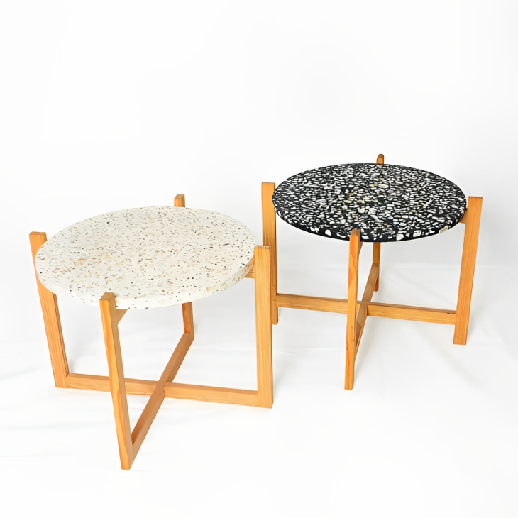 Side Table - Mediterranean Landscape- The Mob Collective