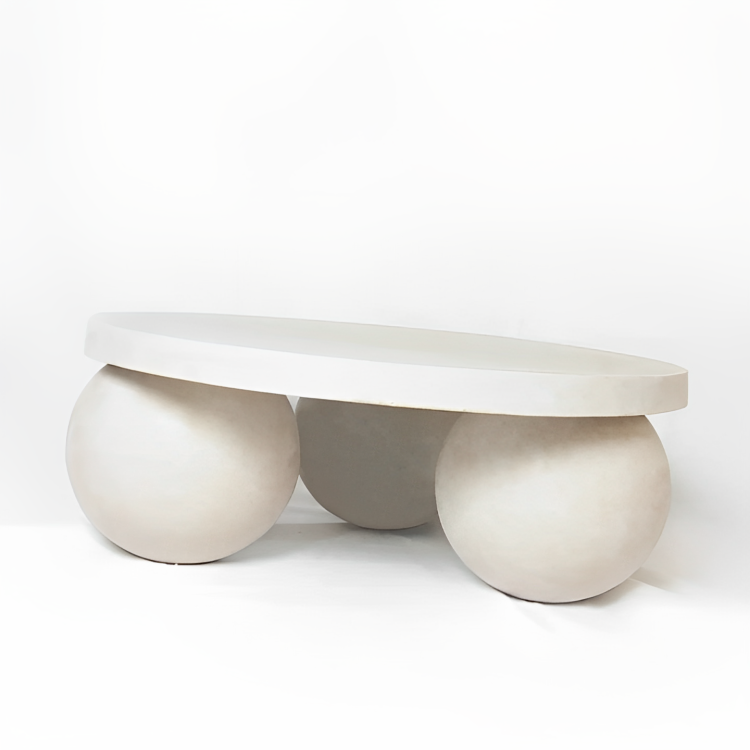 Stone Coffee Table - Mediterranean Landscape- The Mob Collective