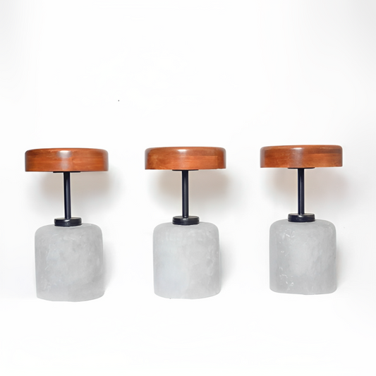 Bar Stool - Mediterranean Landscape- The Mob Collective