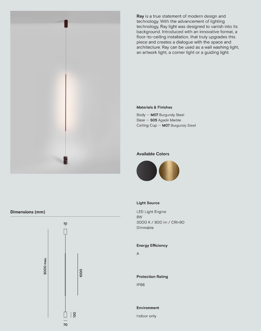 Ray Wall Light