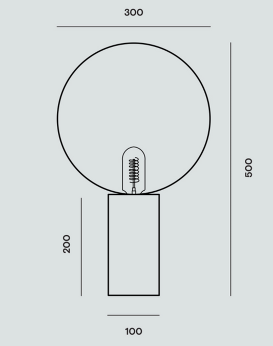 Blow Mono Table — Cylinder 30