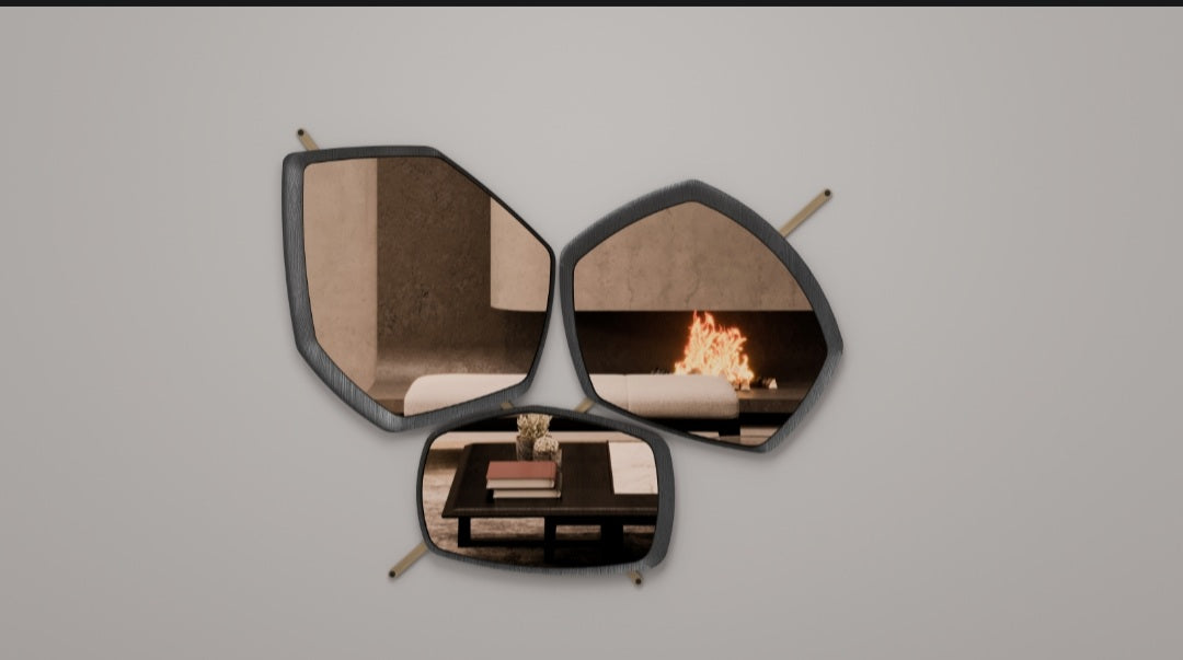 Portofino Mirror Set - Aurea- The Mob Collective