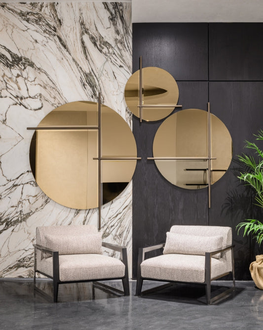 Sanremo Mirror - Aurea- The Mob Collective