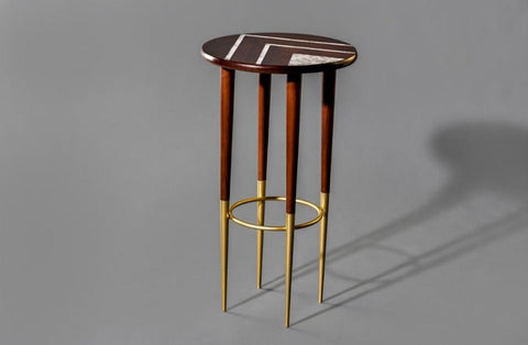 Mother Of Pearl Stool B - TALATA- The Mob Collective