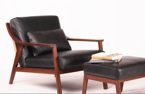 Leather Linear Chair - Ark Design- The Mob Collective
