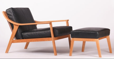 Leather Linear Chair - Ark Design- The Mob Collective
