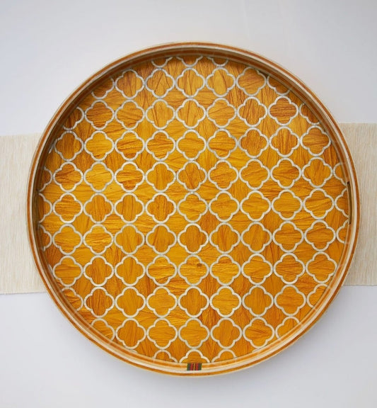 Modern Arabesque In Gold & White - Rofoof- The Mob Collective