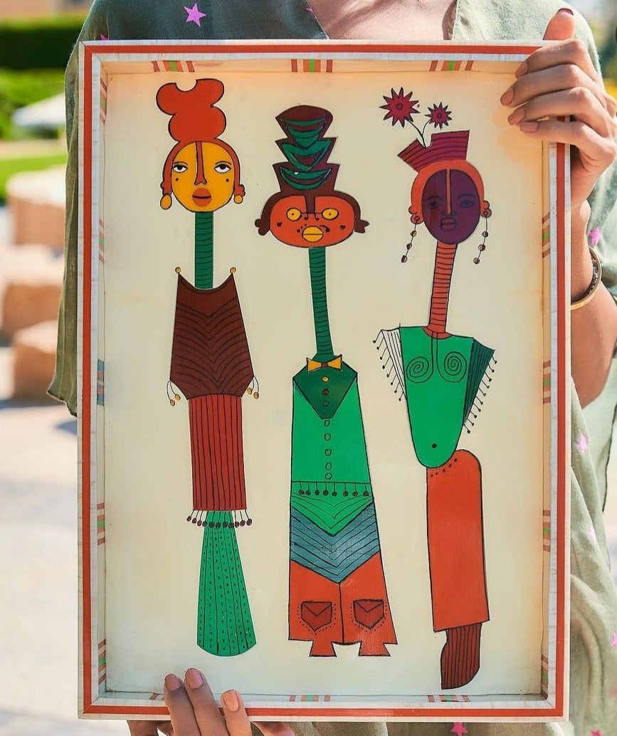 The African Tray - Rofoof- The Mob Collective
