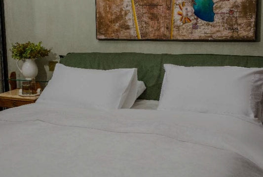 Jacquard 7 pcs Duvet Set - Heba Linens- The Mob Collective